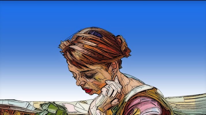 Heikenwaelder Hugo: Mädchen mit Buch