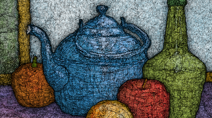 Heikenwaelder Hugo: Stil life with teapot